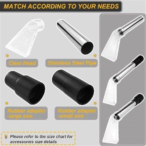 Clear Water Absorbing Head Plastic Scrub Head Extraction