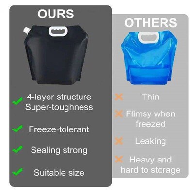 Ice Bath Bag for Muscle Recovery Hydration Bag for Water