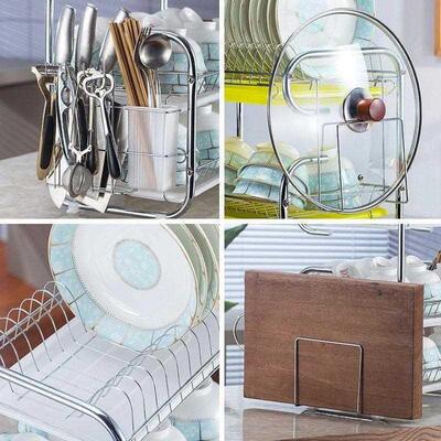 Bowl rack drain rack kitchen utensils drying stand dish