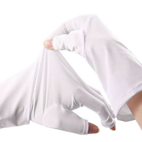 2pcs Anti Nails UV Protection Gloves Led Lamp Radiation Proo