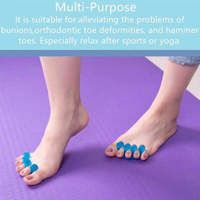 1pair Toe Separators for Nail Polish, Toe Separator Pedicure