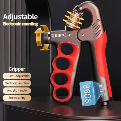 Grip dynamometer male arm strength training electronic count