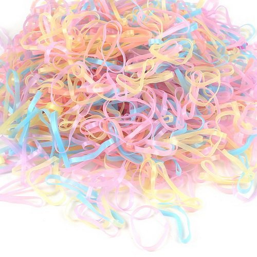 2023 New Random Mixed Child Baby Hair Holders Rubber Bands E