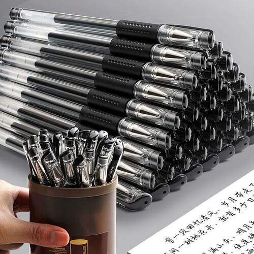 Gel pens Set Black Blue Red Refill Gel Pen Bullet Tip 0.5mm