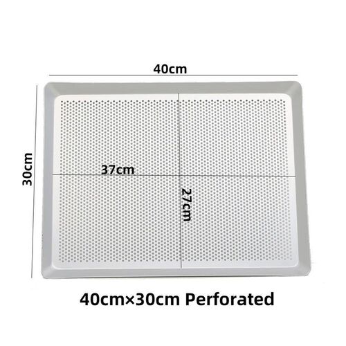 Rectangular Baking Pan Kitchen Accessories Perforated Dish C