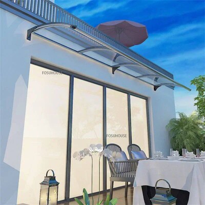 Aluminum Alloy Rain Awning with Sink Villa Balcony Eaves Hom