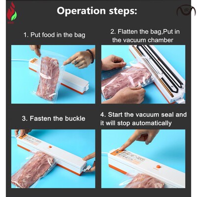 Household Food Vacuum Sealer Packaging Machine Film Sealer