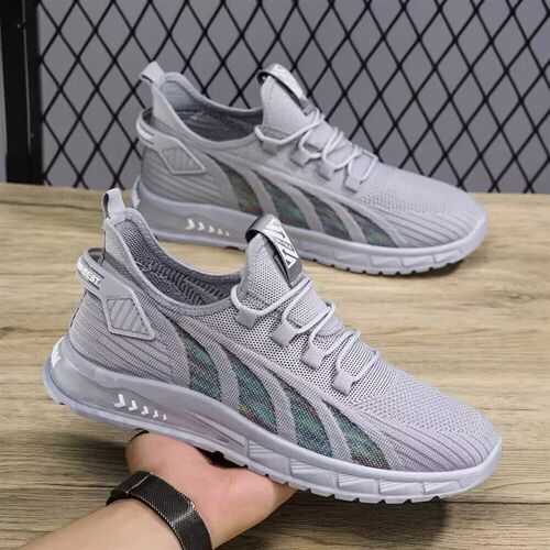 Large Size Flying Mesh Shoes Mens 48 Size Mesh Lightweight