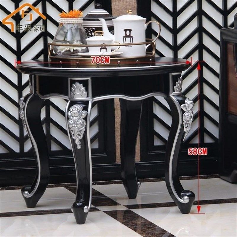 欧式时尚木质小方桌法式田园小茶几客厅沙发边桌小桌子边几咖啡桌,住宅家具,角几/边几,淘宝优惠券,粉丝福利购,淘宝优惠卷