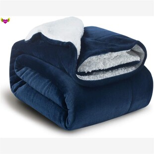 Sherpa Fleece Throw Blanket Double-Sided Soft Plush Blanket
