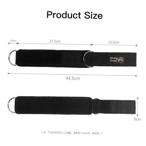 Gym Ankle Strap Padded Weight Leg Training脚环踝绑腿扣Brace