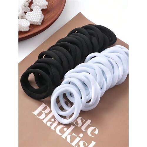 Many People Like The High Elasticity Hair Rope 50pcs Black C