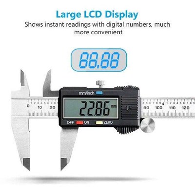 Digital Caliper Electronic Vernier Scale Micrometer Precise
