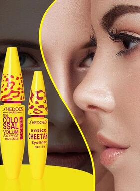 Make up Eyelash Mascara Waterproof Thick Liquid Eyeliner Mas