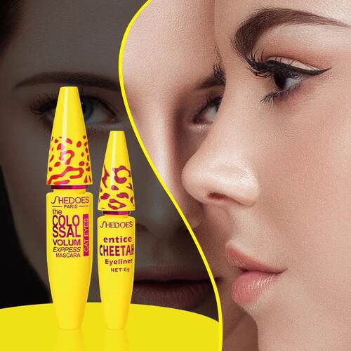 Make up Eyelash Mascara Waterproof Thick Liquid Eyeliner Mas