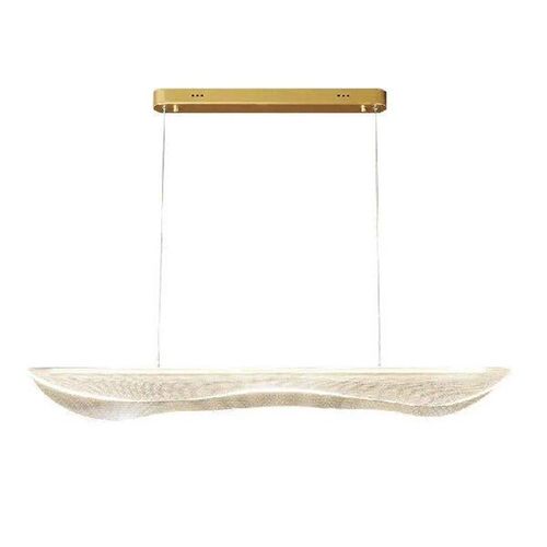 Modern Simple Acrylic Long Dimmable Led Chandelier