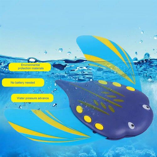 Water Power Devil Fish Underwater Glider Toy Beach Seaside S