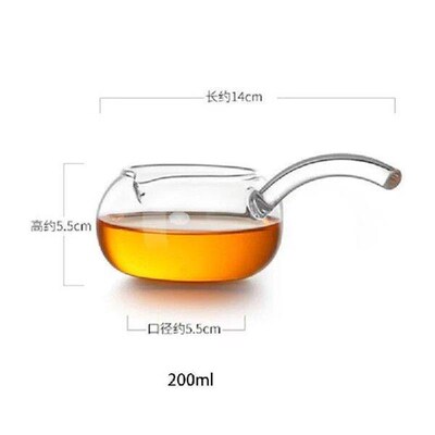 200ml High Borosilicate Heat-resistant Glass Tea Dispenser
