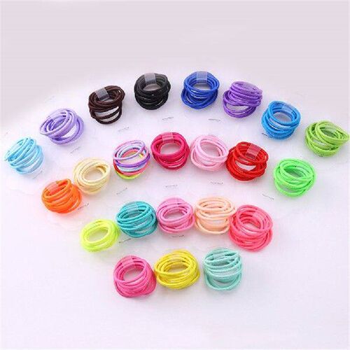 10/20pcs/Set Candy Color Elastic Hair Bands Girls Rubber