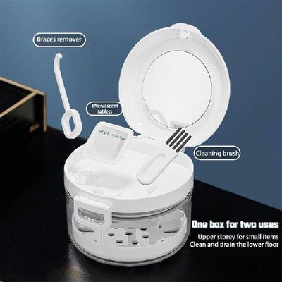 Orthodontic Retainer Invisible Braces Box Braces Storage