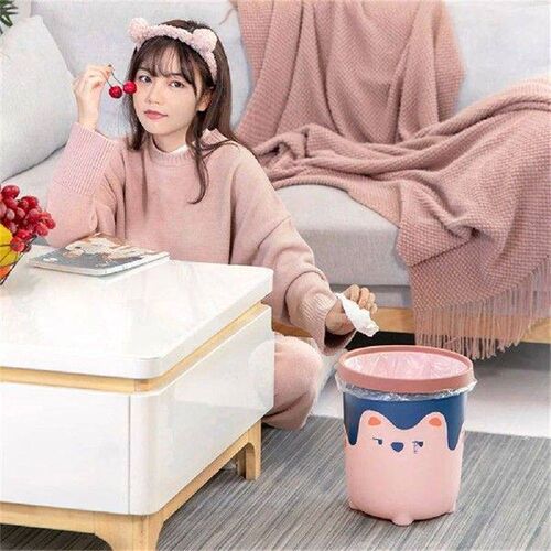 Storage Box Lovely Garbage Can Interior Accessories Trash