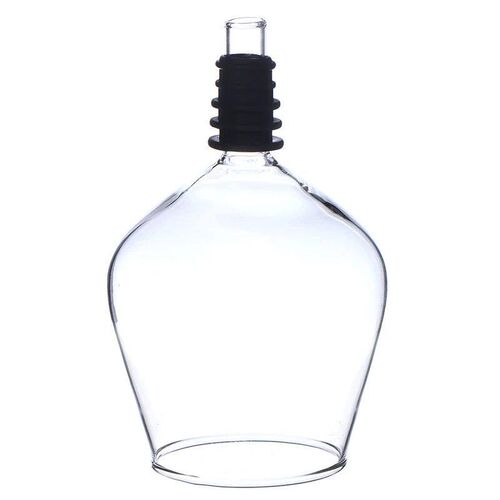 Into Your Wine Bottle The Red Wine Glass To Wine Glass Toppe