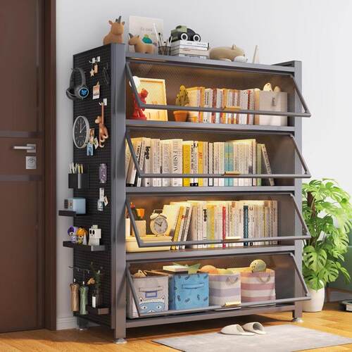 Flip cover storage cabinet hole board accessories洞洞板