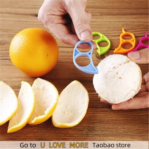 Random Color 5PCS Creative Orange Peelers Lemon Slicer Fruit