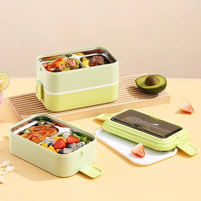 304 stainless steel lunch box for kids adult portable Microw