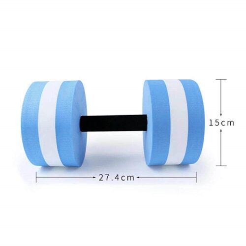 1PC Water Dumbbells EVA Automatic Floating Foam Dumbbells Ae