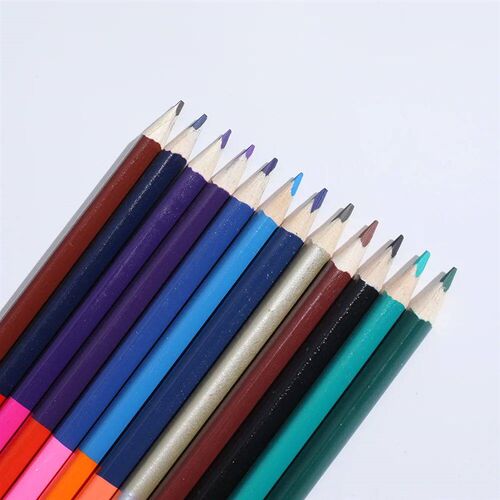 12Pcs Colored Pencils Double Headed 24Color Color lead Penci