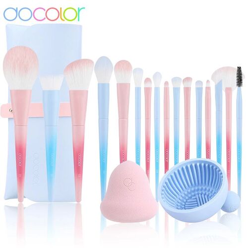 Docolor Fantasy 16pcs Makeup Brushes Set Professional Blush