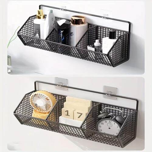 Wall Mounted Kitchen Storage Basket Suitable for Durable Met