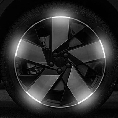 20Pcs Colorful Reflective Strips Car Motorcycle Wheel Hub er
