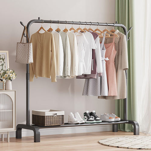 Coat Rack Clothing Rack Stand Floor Hanger Storage Modern si
