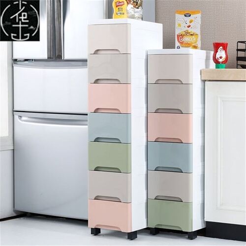 20 / 25 / 30 wide crevice cabinet drawer type plastic cabine