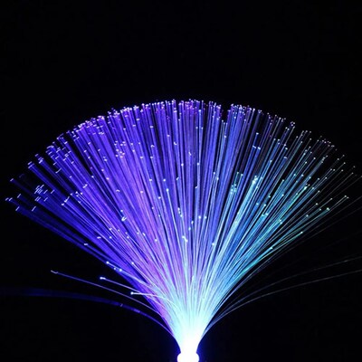 LED Fiber Optic Lamp Multicolor Star Sky Light For Holiday W