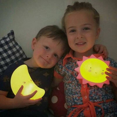 Led Night Light Baby Room Decoration Bed Stars Moon Clouds T