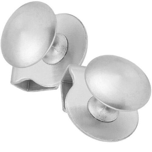2pcs Glass Cabinet Handle for Kitchen Bathroom Stainless