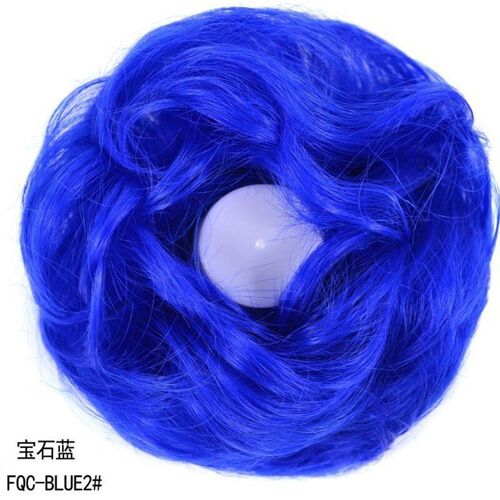 Matte HighTemp Silk Bun Hairpiece Wig Hair Ring for WomenMat