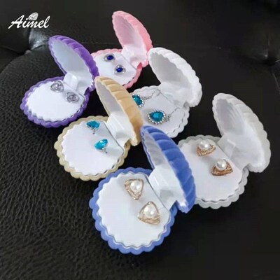 Lovely Earring Storage Box Velvet Wedding Engagement Necklac