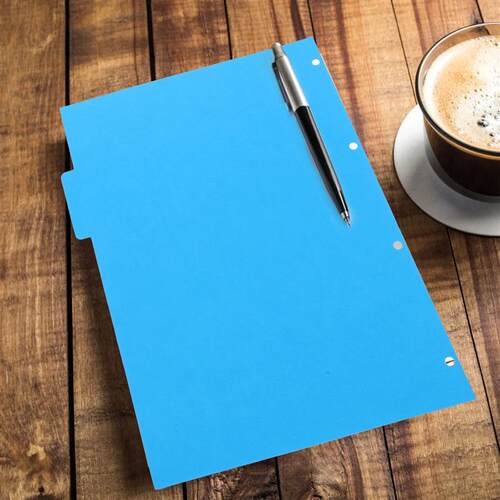 2 Sets The Notebook Separator Page Colored Binder Dividers f