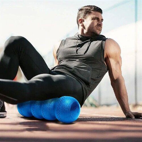 Yoga Foam Roller Wavy-Shape Massage Roller Relax Tight
