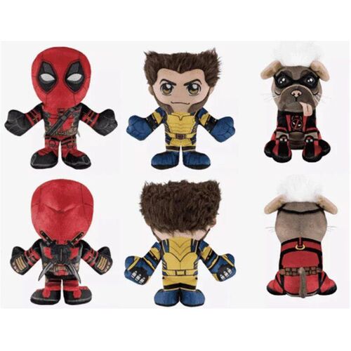 Dogpool Plush Deadpool Deadpool&Wolverine Plushie Toys Wolve