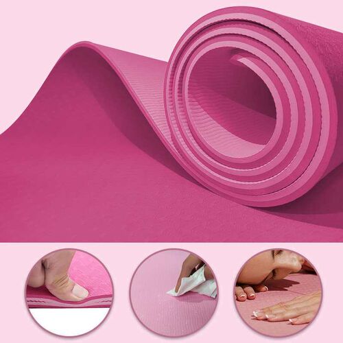 TPE Yoga Mat Home Fitness Mat Children Dance 6mm Mat Shock A