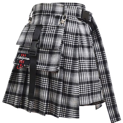 Preppy Style Women Skirts 2019 Spring Summer Skirts Female H