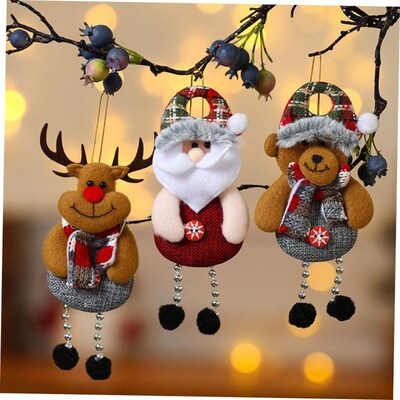 Christmas decoration old man pendant Christmas tree 耶诞挂件
