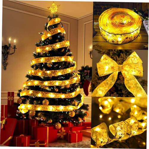Ribbon light string led Christmas tree decorative lights