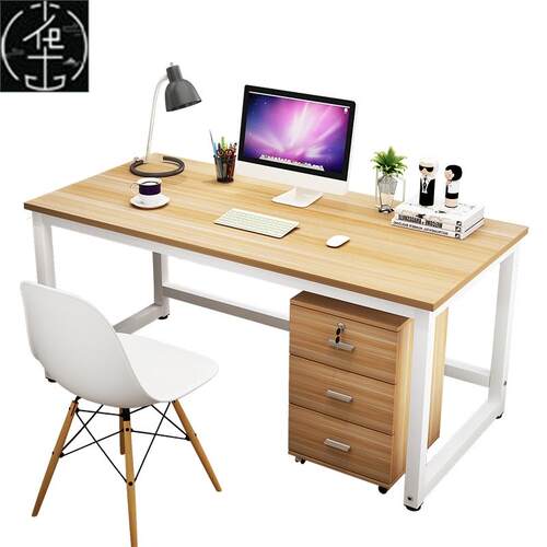 Reinforced simple computer desk student study office table