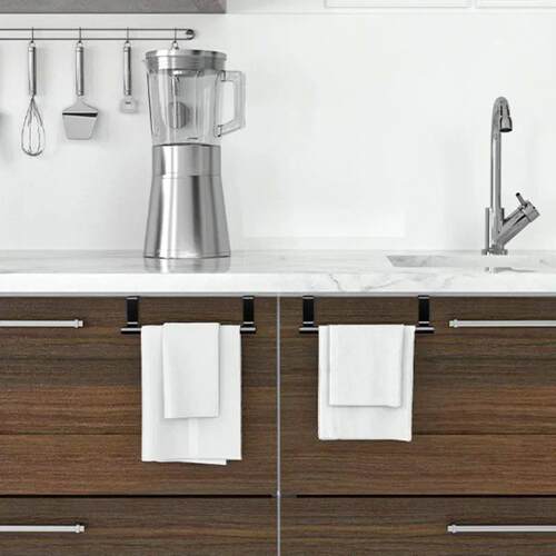 Towel Rod Steel Metal Wire Over Cabinet Towel Rack Storage O
